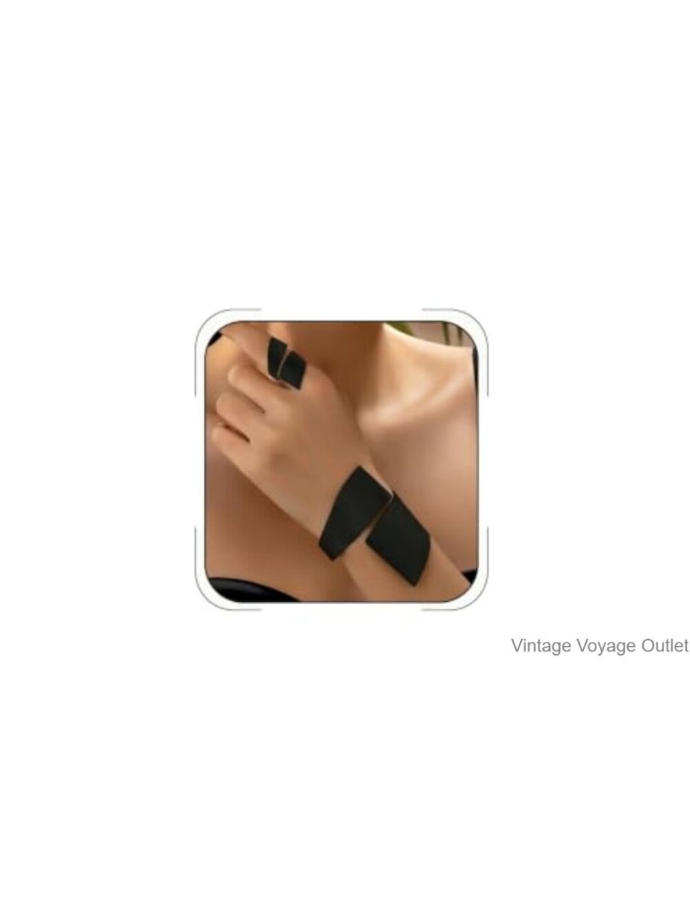 Chunky Gold Cuff Bracelet Set for Women Open Adjustable Geometric Spiral Bangle